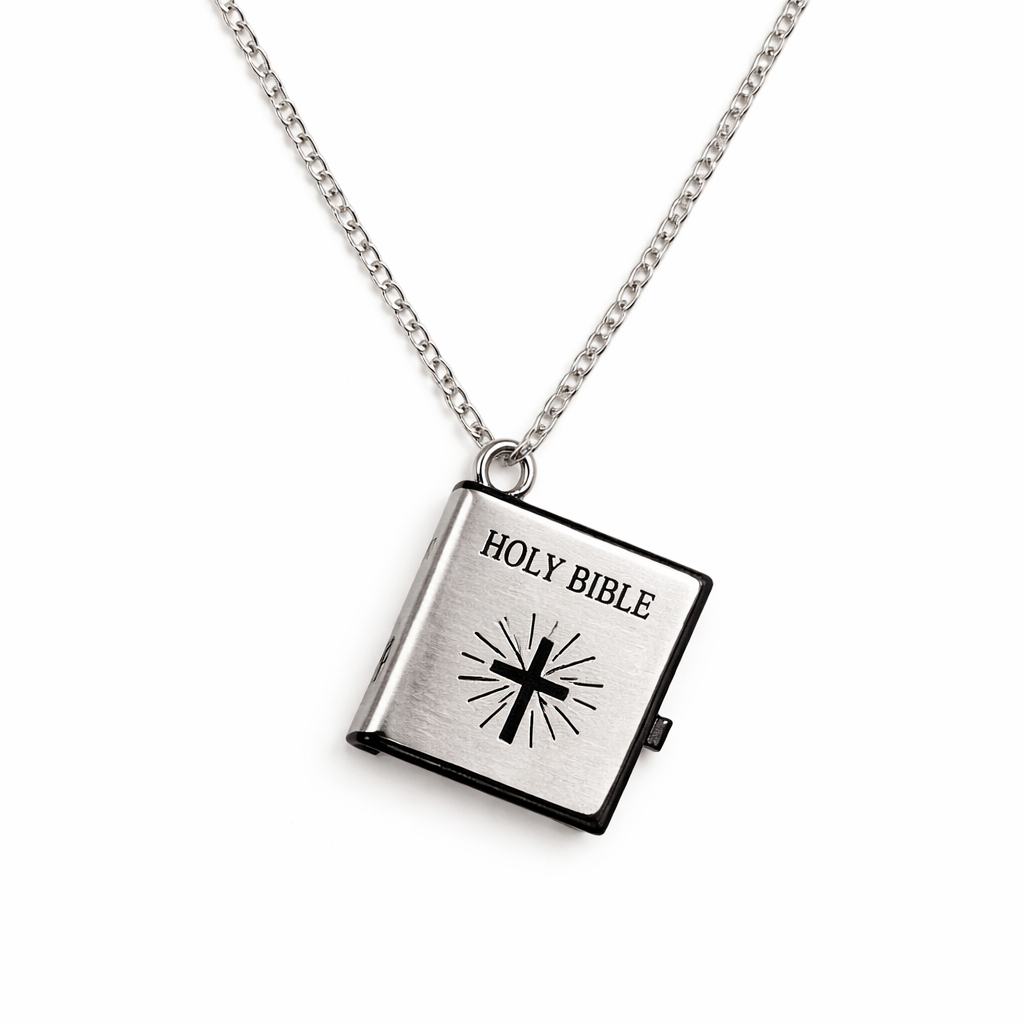 Mini Bible Necklace
